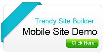 Trendy Site Builder Mobile Site Demo